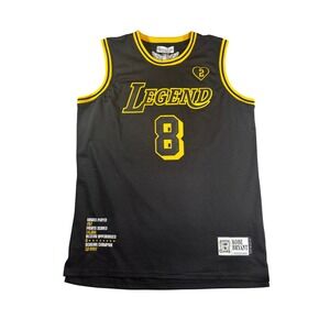 Authentic Classics Kobe Bryant Legend Mamba Jersey Black Yellow Mens 2XL New